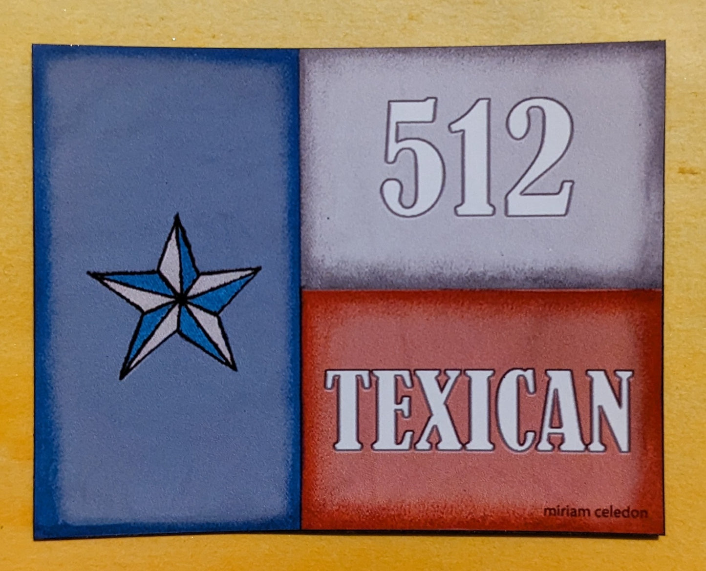 512 Texican magnet