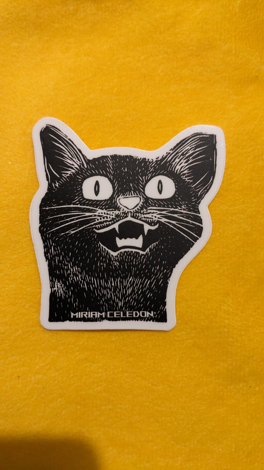 Cat sticker